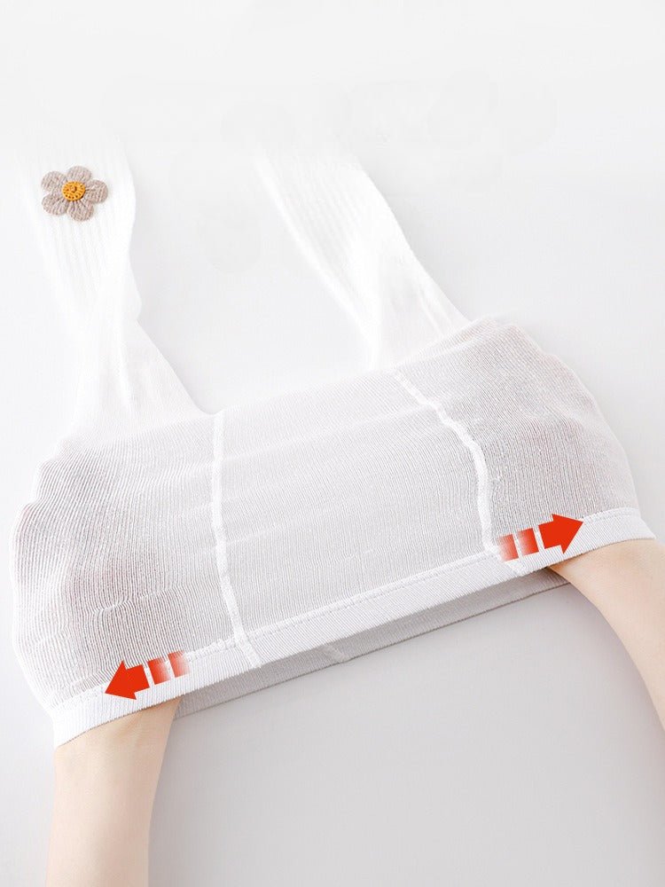 جوارب طويلة للبنات بفيونكة مخملية