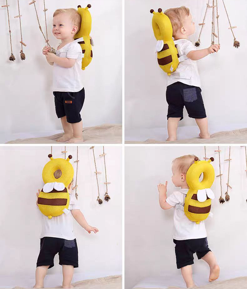 وسادة رأس ثلاثية الأبعاد لحماية طفلك أثناء الزحف والمشي