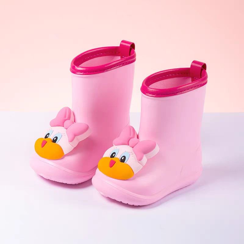 أحذية مطر للأطفال برسومات حيوانات كرتونية - DeerChic