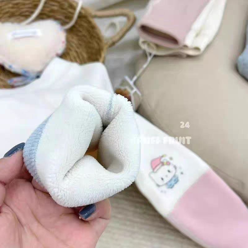 بناطيل شتوية بطبعة كرتونية للبنات - DeerChic