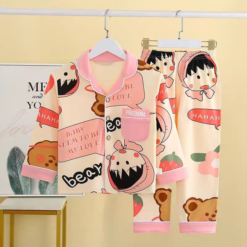 بيجاما أطفال بطبعات كرتونية - DeerChic