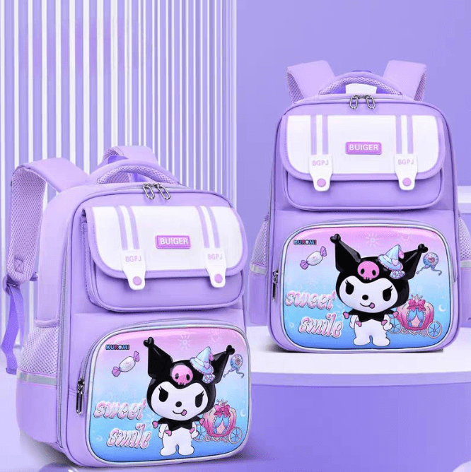 حقيبة مدرسية أطفال بطبعة كرتونية