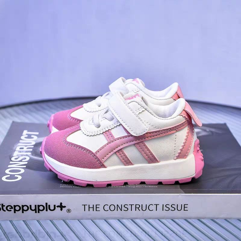 حذاء رياضي بخطوط ملونة خفيف للبنات