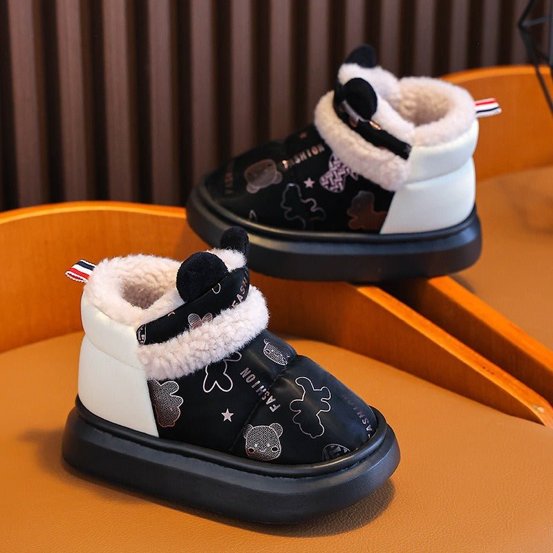 حذاء شتوي كرتوني دافئ للأطفال - DeerChic