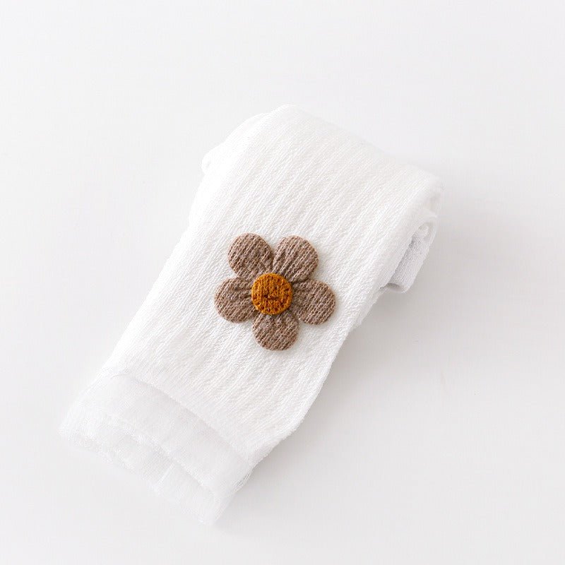 جوارب طويلة للبنات بفيونكة مخملية - DeerChic