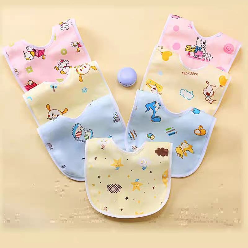 مجموعة من خمسة مراييل أطفال بطبعات كرتونية  تصميم صيفي للجنسين