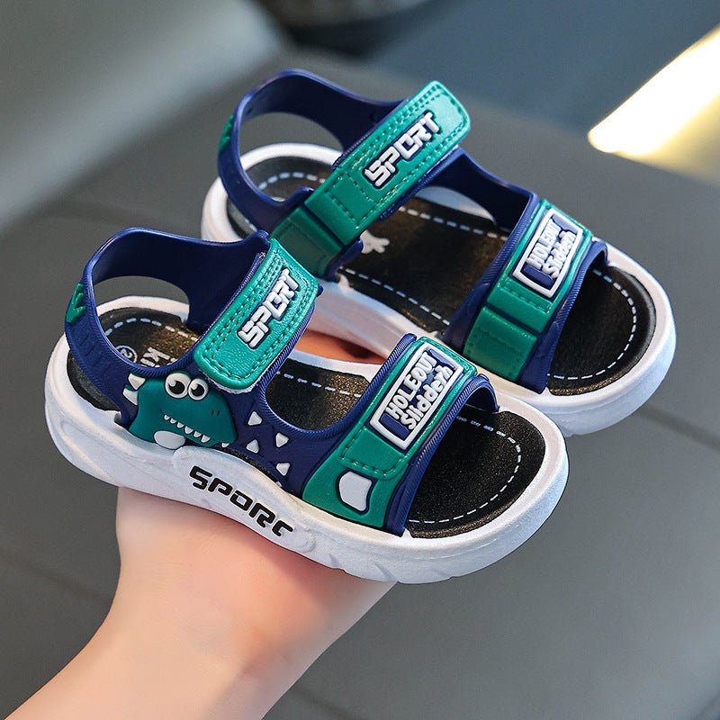 صندل بتصميم ديناصور مميز صيفي رياضي للأولاد