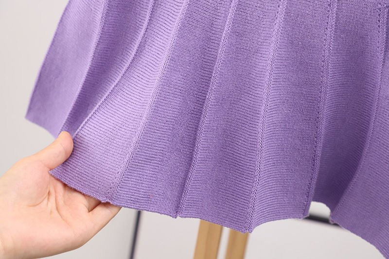 طقم خريفي بطبعات فواكه بارزة للبنات - DeerChic