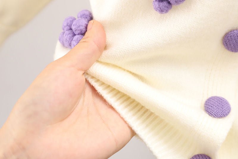 طقم خريفي بطبعات فواكه بارزة للبنات - DeerChic