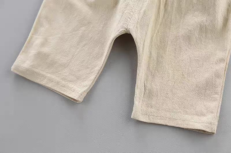 طقم صيفي من قطعتين بطبعة ديناصورات للأولاد - DeerChic
