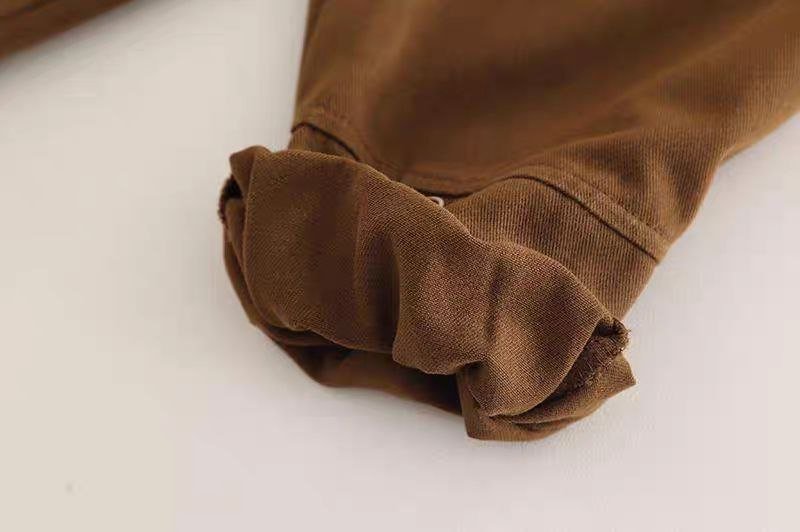 طقم ثلاث قطع شتوي دافئ وكلاسيكي للأولاد - DeerChic