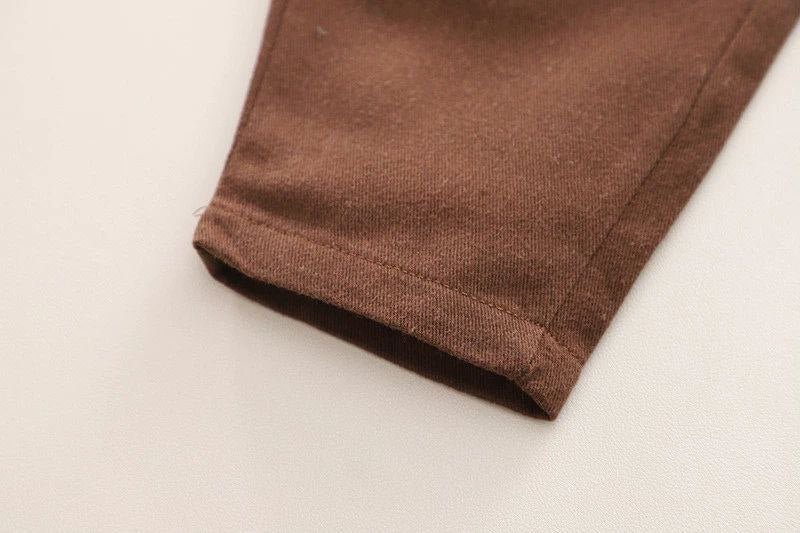 طقم ثلاثي بربطة عنق كلاسيكي خريفي شتوي رسمي للأولاد - DeerChic