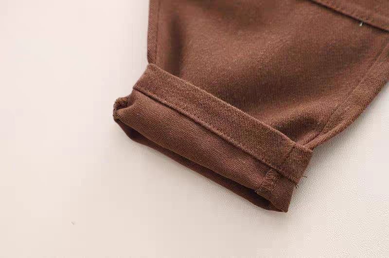 طقم ثلاثي بربطة عنق كلاسيكي خريفي شتوي رسمي للأولاد - DeerChic